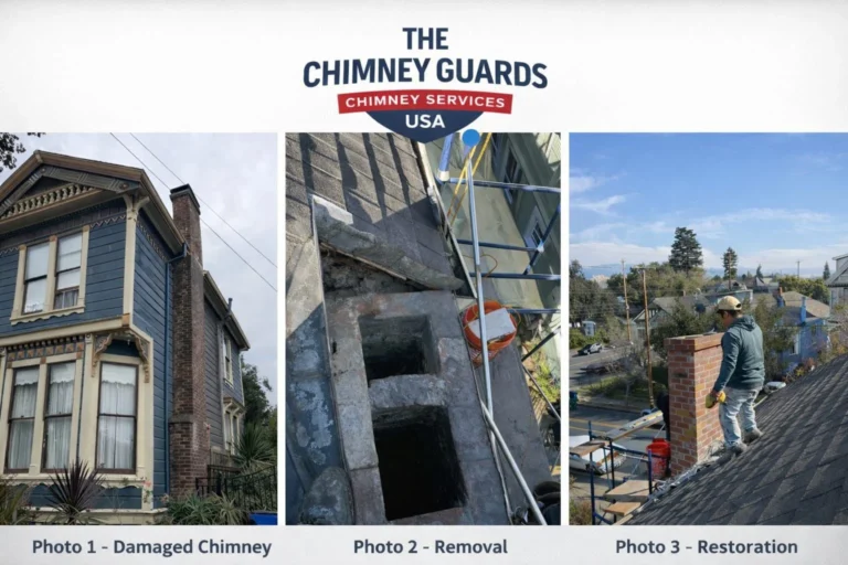 Fireplace Services Bay Area by the chimney guards